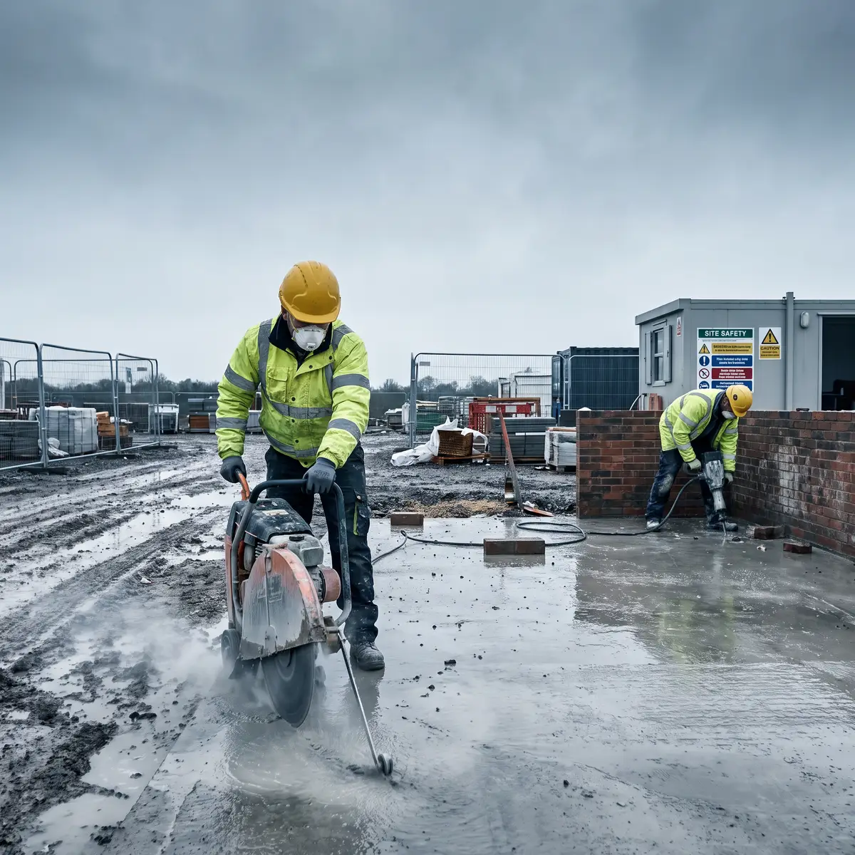 Silica Dust Advanced: Construction